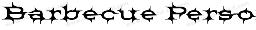 Barbecue Personal Use字体转换